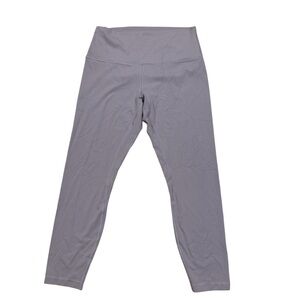 lululemon women’s athletic Light Lilac Gray High-Rise Leggings